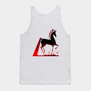 fire horse Tank Top